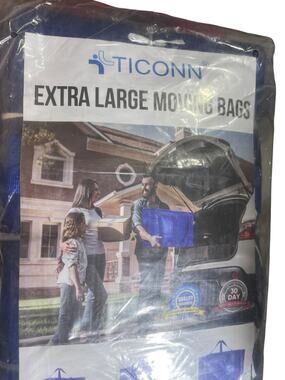 XL Moving Bags Heavy Duty Storage Totes 18, 24, & 30 Gallons 6 Pk NWT